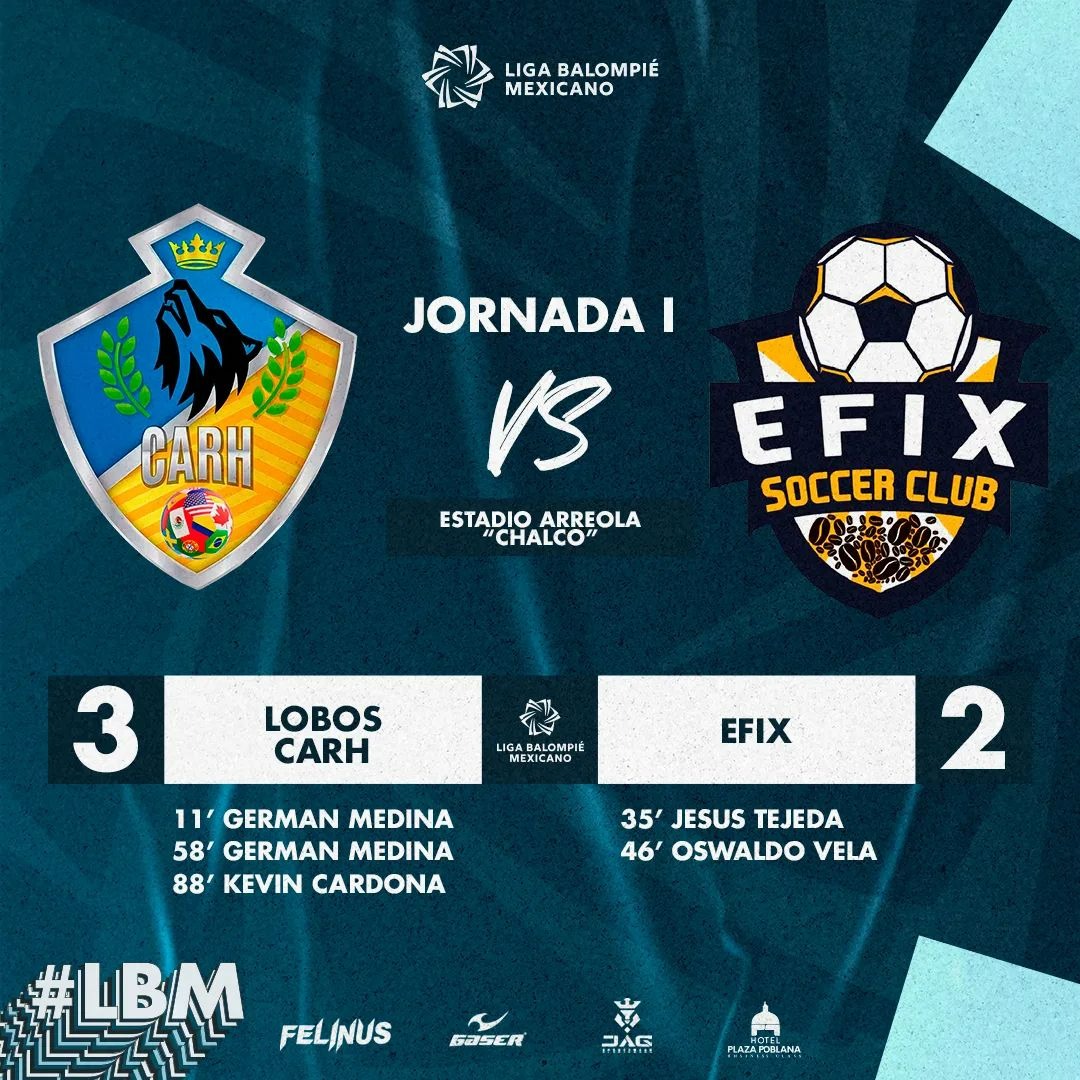 Lobos CARH vence a EFIX en arranque de Temporada