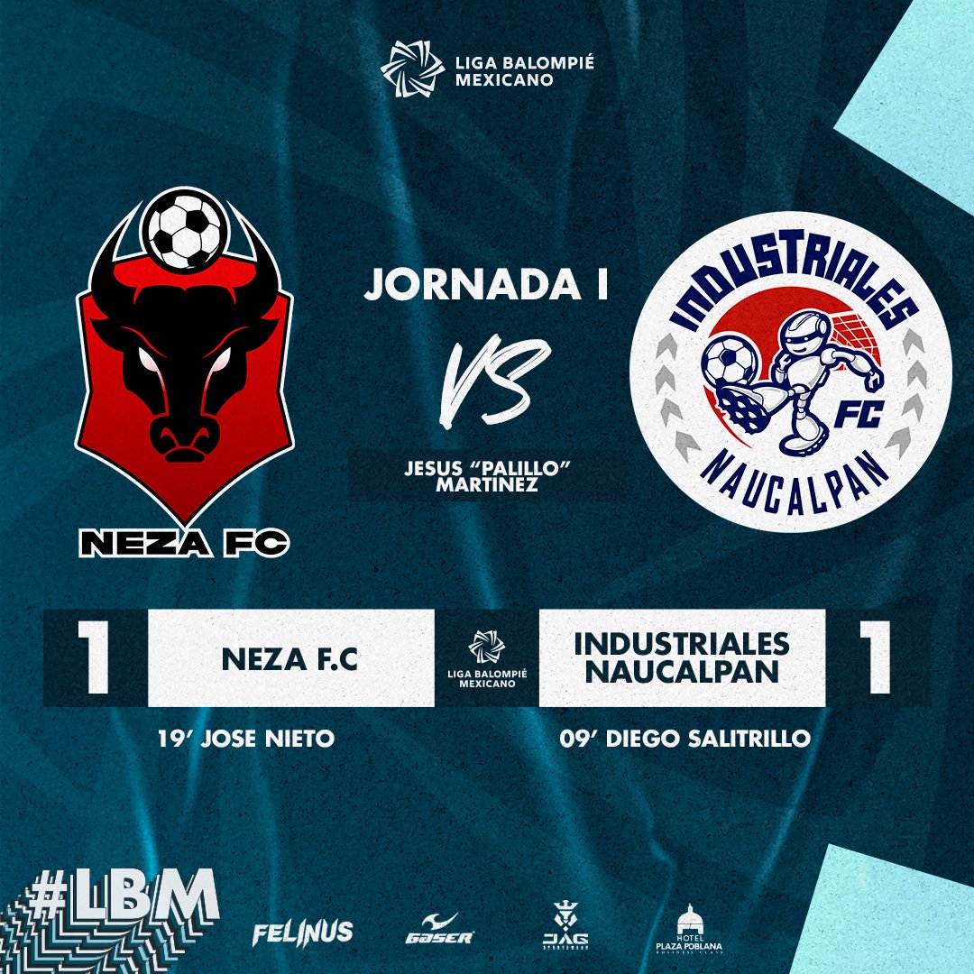 Neza FC e Industriales Naucalpan DIVIDEN unidades