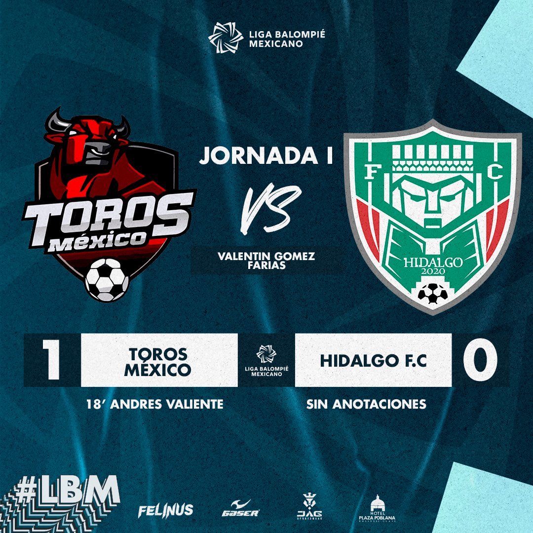 Toros México DERROTA por la mínima a Hidalgo FC